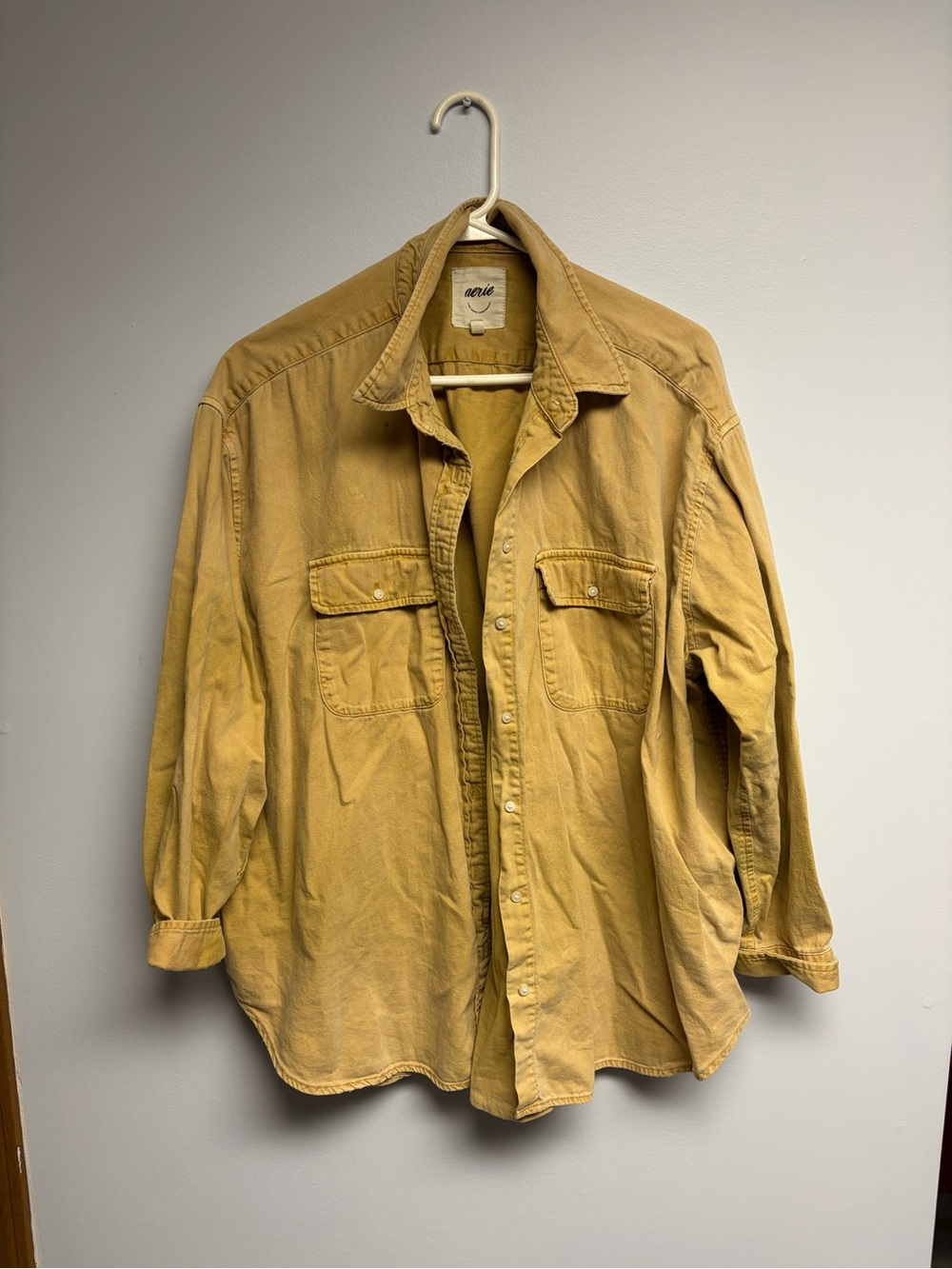 Casual Overshirt Jacket -tan